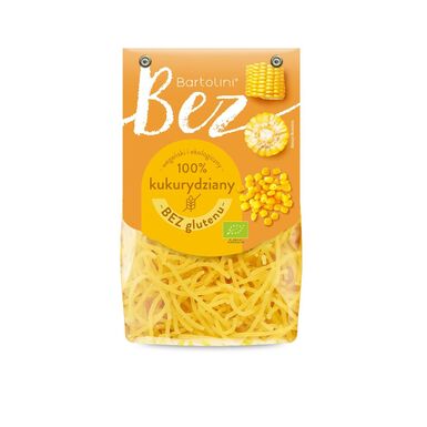 MAKARON (KUKURYDZIANY) KRAJANKA BEZGLUTENOWY BIO 250g 