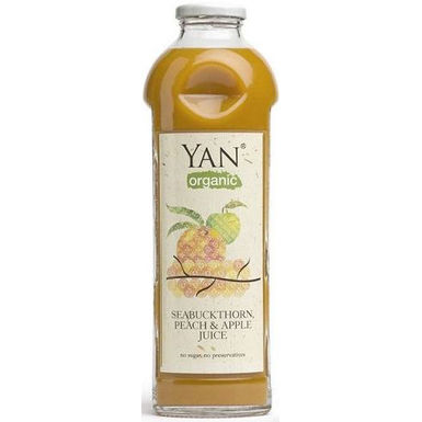 SOK Z ROKITNIKA Z BRZOSKWINIĄ I JABŁKIEM BIO 930ml 