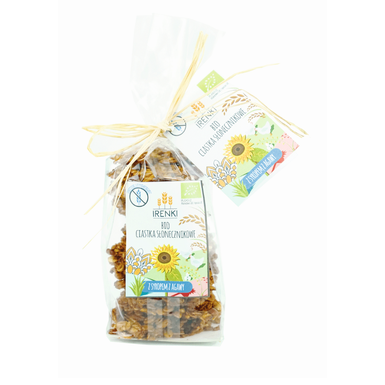 CIASTKA OWSIANE ZE SŁONECZNIKIEM BEZGLUTENOWE BIO 150g 