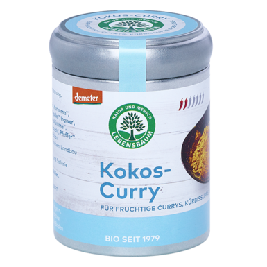 PRZYPRAWA KOKOS CURRY DEMETER BIO 65g 
