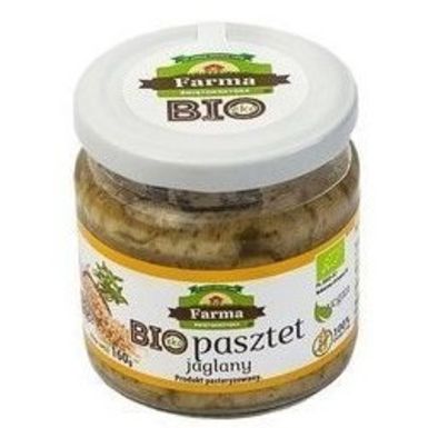 PASZTET WEGAŃSKI JAGLANY BEGLUTENOWY BIO 160g 