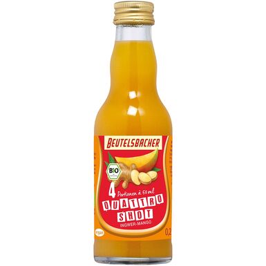 SHOT NA ODPORNOŚĆ JABŁKO MANGO IMBIR KURKUMA BIO 200ml 