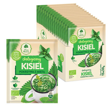 KISIEL INSTANT POKRZYWA Z MIĘTĄ BEZGLUTENOWY BIO 30g 