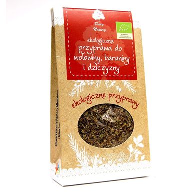 PRZYPRAWA DO WOŁOWINY, BARANINY I DZICZYZNY BIO 40g 