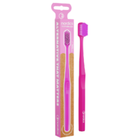 SZCZOTECZKA DO ZĘBÓW Z TWORZYWA PLA RÓŻOWA 6580 MIĘKKA 23662