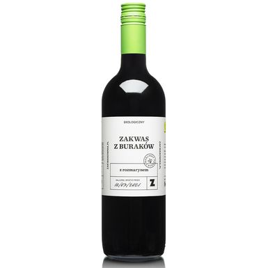 ZAKWAS Z BURAKÓW Z ROZMARYNEM BEZGLUTENOWY BIO 700ml 