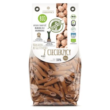 MAKARON (Z CIECIERZYCY) RURKA PENNE BEZGLUTENOWY BIO 250g 