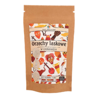 ORZECHY LASKOWE W CZEKOLADZIE BEZ DODATKU CUKRÓW BEZGLUTENOWE 100g 27286