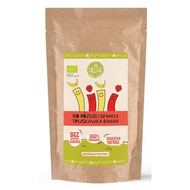 RÓŻDŻKI SMAKU MIX TRUSKAWKA BANAN (LIOFILIZOWANE OWOCE) BIO (10 x 2g) 20g 