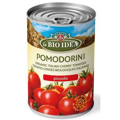 POMIDORY CHERRY W SOSIE POMIDOROWYM BIO 400g 