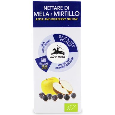 NEKTAR JABŁKOWO BORÓWKOWY BIO 200ml 