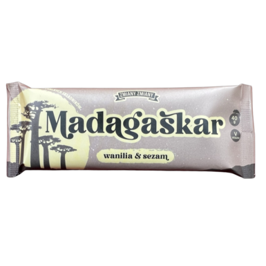 BATON DAKTYLOWY WANILIA SEZAM MADAGASKAR BEZGLUTENOWY 40g 
