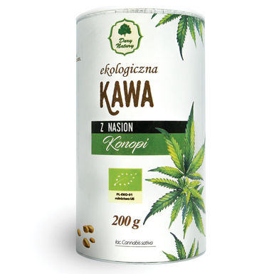 KAWA Z NASION KONOPI BIO 200g 
