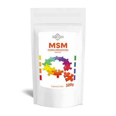 MSM SIARKA ORGANICZNA PROSZEK 500g 