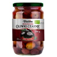 OLIWKI CZARNE BEZ PESTEK W ZALEWIE BIO 280g (150g) 22553