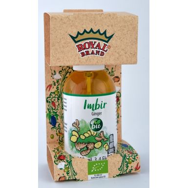 PRZYPRAWA IMBIR W ATOMIZERZE BIO 100ml – ROYAL BRAND