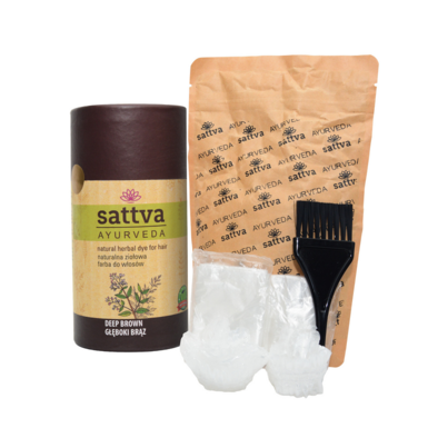 HENNA GŁĘBOKI BRĄZ ECO 150g 