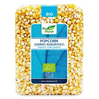 POPCORN (ZIARNO KUKURYDZY) BIO 1kg 