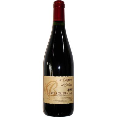 WINO CÔTES DU RHÔNE CUVEE CZERWONE WYTRAWNE BIO 0,75L (FRANCJA)