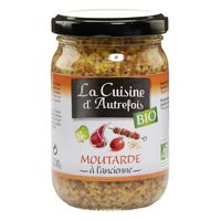 MUSZTARDA Z CAŁYMI ZIARNAMI BIO 200g 19410