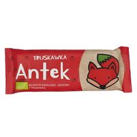 BATON BAKALIOWO ZBOŻOWY Z TRUSKAWKĄ BEZ DODATKU CUKRÓW BIO 37g 17677