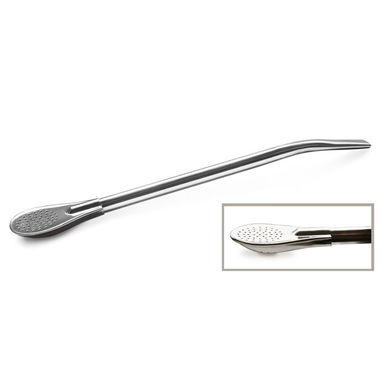 BOMBILLA ZE STALI NIERDZEWNEJ ŁYŻECZKOWA LIZA 19 cm 