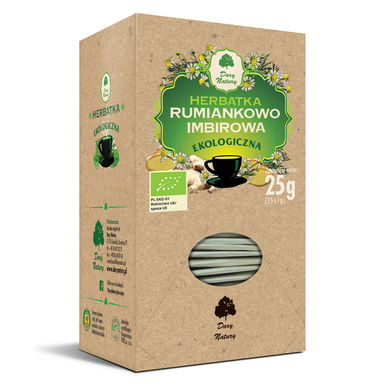 HERBATKA RUMIANKOWO IMBIROWA BIO (25 x 1g) 25g 