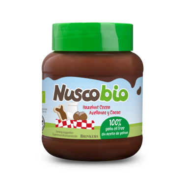 KREM ORZECHOWO KAKAOWY BIO 400g 