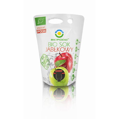 SOK JABŁKOWY BEZGLUTENOWY BIO 1,5L 