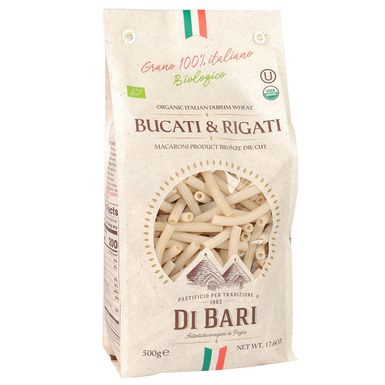 MAKARON (SEMOLINOWY) BUCATI & RIGATI BIO 500g 