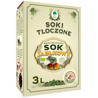 SOK JABŁKOWY NFC BIO 3L 