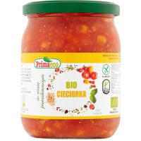 CIECIORKA W SOSIE POMIDOROWYM BEZGLUTENOWA BIO 440g 7125