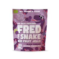 ŻELKI CZARNA PORZECZKA BEZ ŻELATYNY BIO 30g 28208