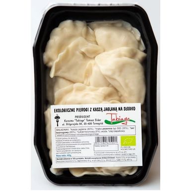 PIEROGI Z KASZĄ JAGLANĄ NA SŁODKO BIO 400g 