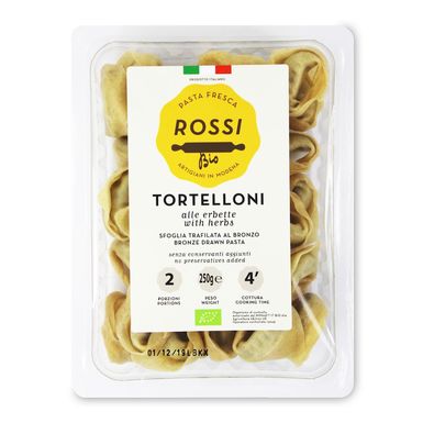 TORTELLONI Z RICOTTĄ I ZIOŁAMI BIO 250g 