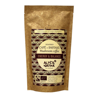 KAWA MIELONA ARABICA Z SHIITAKE FAIR TRADE BEZGLUTENOWA BIO 150g 