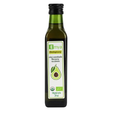 OLEJ Z AWOKADO TŁOCZONY NA ZIMNO BIO 250ml 