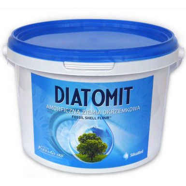 ZIEMIA OKRZEMKOWA AMORFICZNA (DIATOMIT) 1kg (WIADERKO) 