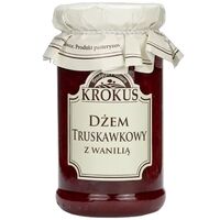 DŻEM TRUSKAWKOWY Z WANILIĄ O OBNIŻONEJ ZAWARTOŚCI CUKRU BEZGLUTENOWY 235g 22886