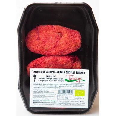 RACUSZKI JAGLANE Z CUKINIĄ I BURAKIEM BIO 300g 