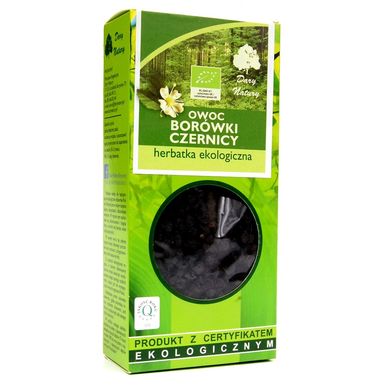 HERBATKA OWOC BORÓWKI CZERNICY BIO 100g 