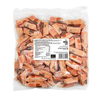 KRÓWKI TOFFI BEZMLECZNE BEZGLUTENOWE BIO 1kg 