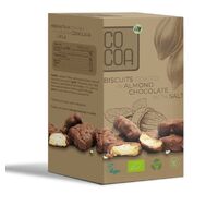 HERBATNIKI MINI W CZEKOLADZIE MIGDAŁOWEJ Z SOLĄ BIO 80g 20132