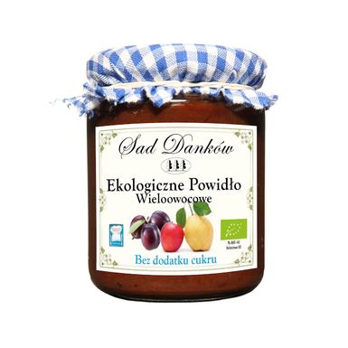ŚLIWKA JABŁKO GRUSZKA BEZ DODATKU CUKRÓW BIO 270g 