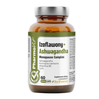 IZOFLAWONY + ASHWAGANDHA MENOPAUSE COMPLEX BEZGLUTENOWE 60 KAPSUŁEK 27000
