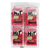 DRAŻETKI O SMAKU TRUSKAWKOWYM BEZGLUTENOWE BIO 4 x 15g  NATU 17091