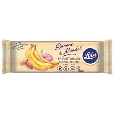 BATON BANANOWY Z MIGDAŁAMI BEZGLUTENOWY BIO 40g 
