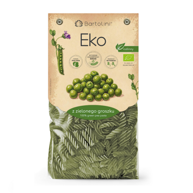 MAKARON PROTEINOWY (Z GROSZKU ZIELONEGO) ŚWIDERKI BIO 250g 