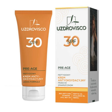 KREM DO TWARZY ANTYOKSYDACYJNY PEPTYDOWY PRZECIWZMARSZCZKOWY SPF 30 50ml 