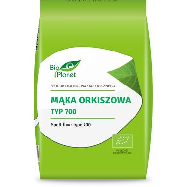 MĄKA ORKISZOWA CHLEBOWA TYP 700 BIO 1kg 